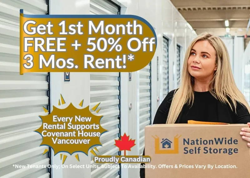 NationWide Self Storage - Surrey Promotion